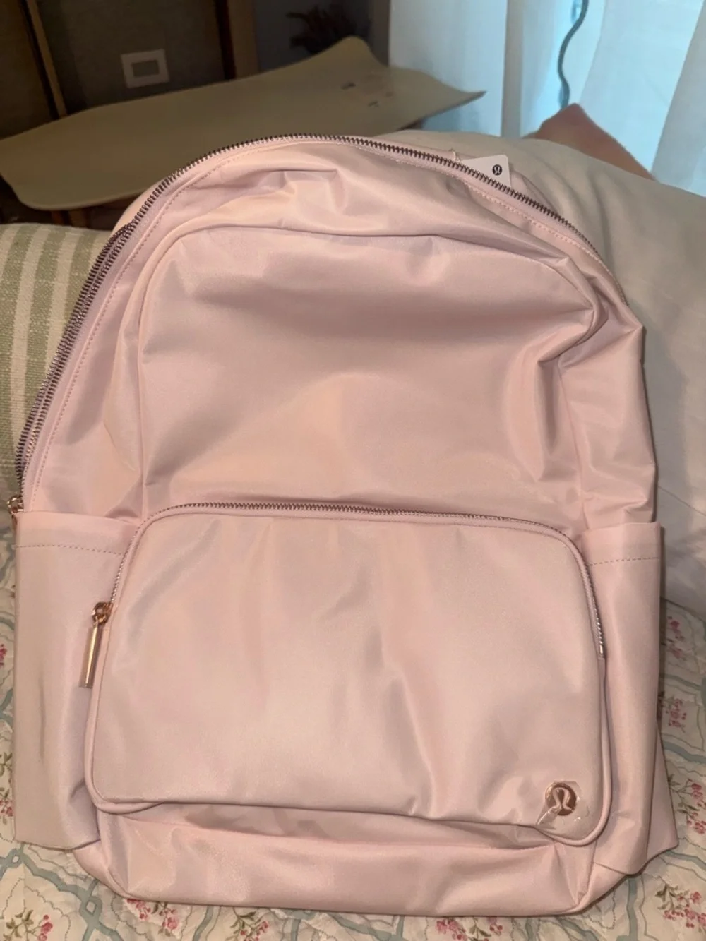 Light Pink Lululemon backpack - color discontinued